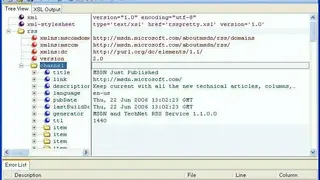 XML Notepad screenshot