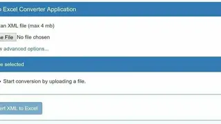 XML to Excel Converter screenshot