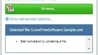 XML to Excel Converter screenshot