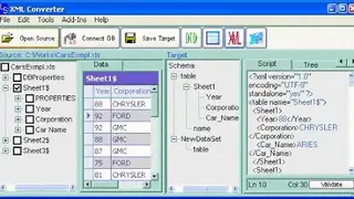 XML to XLS – Free Online Converter screenshot