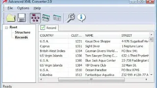 XML to XLS – Free Online Converter screenshot