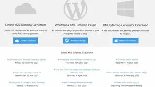XmlSitemapGenerator screenshot
