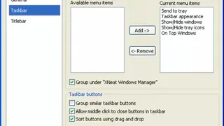 xNeat Windows Manager screenshot
