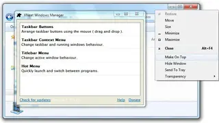 xNeat Windows Manager screenshot