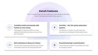Xonsh screenshot