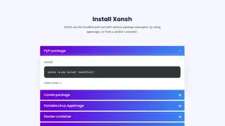 Xonsh screenshot