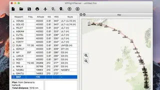 XPFlightPlanner screenshot