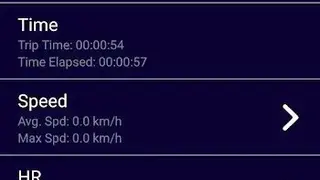 Xplova Workout screenshot