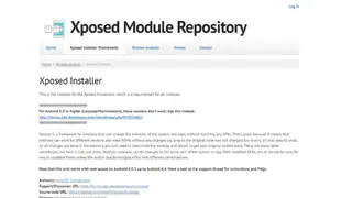 Xposed Framework screenshot