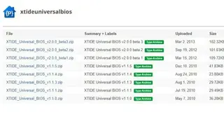 XTIDE Universal BIOS screenshot