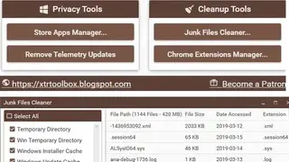 XTR Toolbox screenshot
