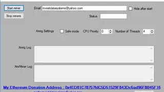 Xtreme Minergate Bytecoin Miner screenshot