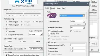 Xvid screenshot