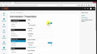 XWiki screenshot