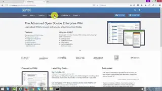 XWiki screenshot
