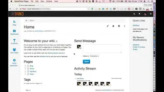 XWiki screenshot
