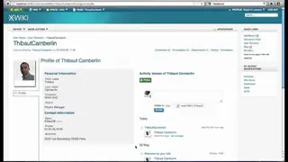 XWiki screenshot