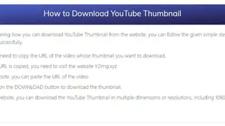 Y2Img | YouTube Thumbnail Grabber screenshot
