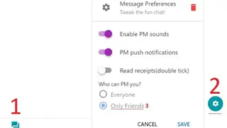 Y99 Chat screenshot