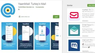 Yaani Mail screenshot
