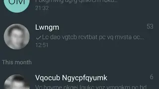 YAATA SMS screenshot