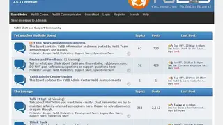 YaBB screenshot