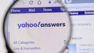 Yahoo! Answers screenshot