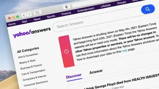 Yahoo! Answers screenshot