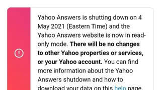 Yahoo! Answers screenshot