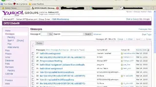 Yahoo! Groups screenshot