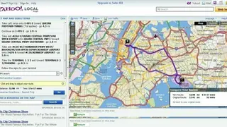 Yahoo Maps screenshot