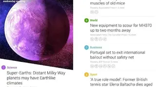 Yahoo News Digest screenshot