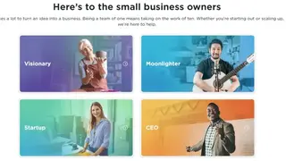 Yahoo Small Business screenshot