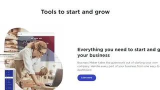 Yahoo Small Business screenshot