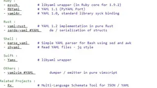 YAML screenshot