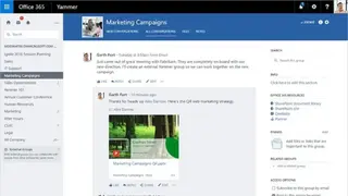 Yammer screenshot