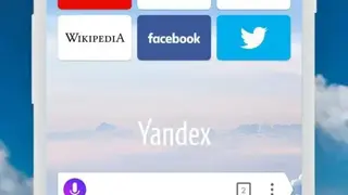 Yandex Browser for Android screenshot