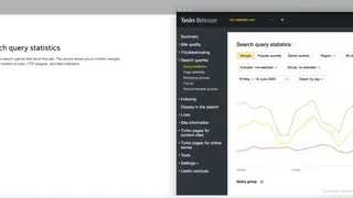 Yandex.Webmaster screenshot