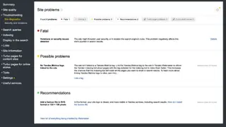 Yandex.Webmaster screenshot