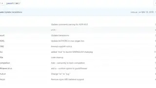 Yaourt screenshot