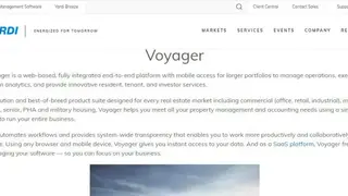 Yardi Voyager screenshot