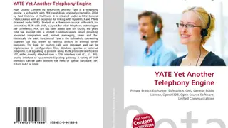 Yate – Yet Another Telephony Engine screenshot