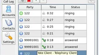 Yate – Yet Another Telephony Engine screenshot