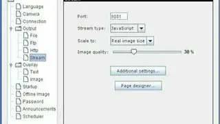 Yawcam screenshot