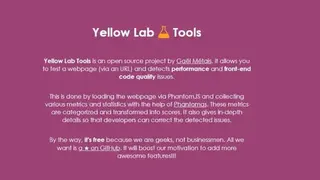 Yellow Lab Tools screenshot