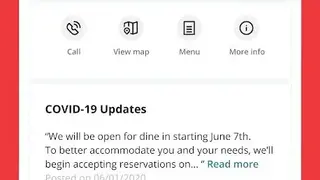 Yelp screenshot