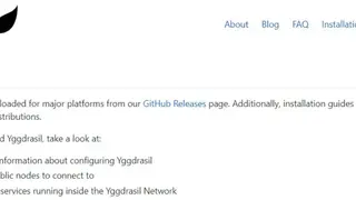Yggdrasil screenshot