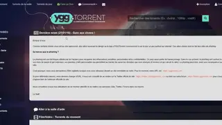 YggTorrent screenshot