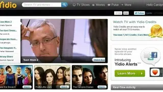 Yidio screenshot