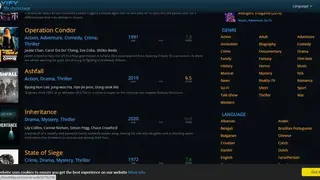 YIFY Subtitles screenshot